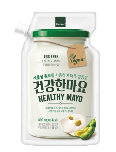 순식물성 마요네즈 제품 ‘해빗(Hav’eat) 건강한 마요(300g)’ 을 출시했다. (사진=롯데마트 제공) 