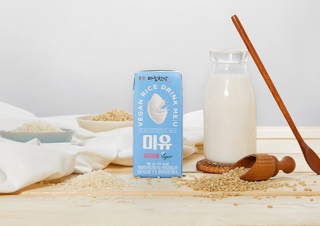 식물성 쌀음료 미유 (사진=웅진식품)