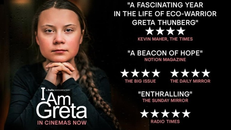 영화 ‘그레타 툰베리(I am Greta)’가 오는 6월 국내 개봉을 확정했다. (사진=HULU)