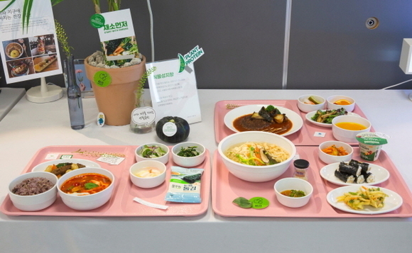 부산대병원이 개발한 채식 식단. (사진=부산대병원)
