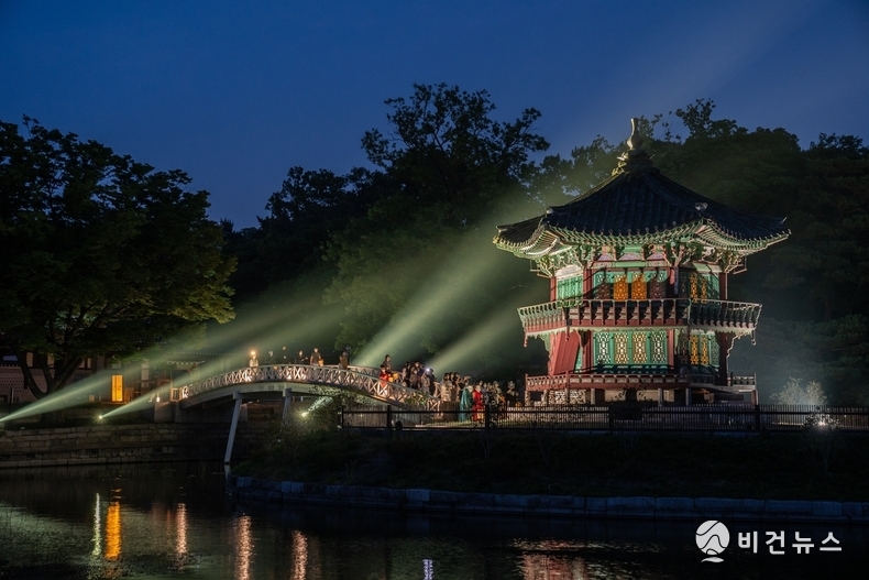 2022년 '경복궁 별빛야행' 행사 모습. (사진=문화재청 제공)