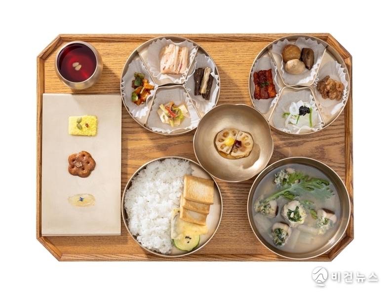 채식 '도슭수라상'. (사진=문화재청 제공)