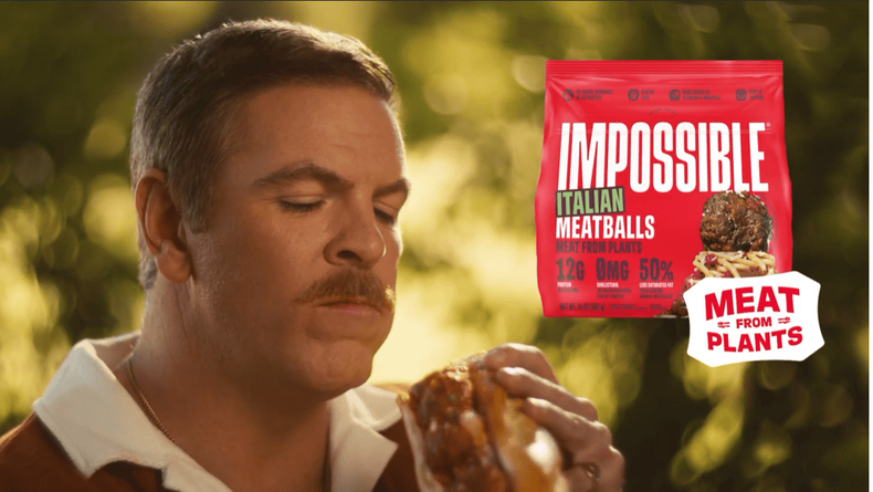(사진=Impossible Foods 광고 갈무리)