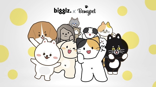 비마이펫프렌즈의 주요 캐릭터