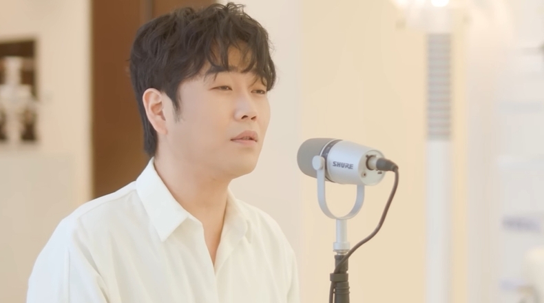 트로트 가수 황영웅. (사진=유튜브 채널 '황영웅 Tv' 영상 갈무리)