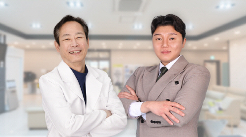 (좌) 조승환 원장, (우) 김건우 총괄이사.