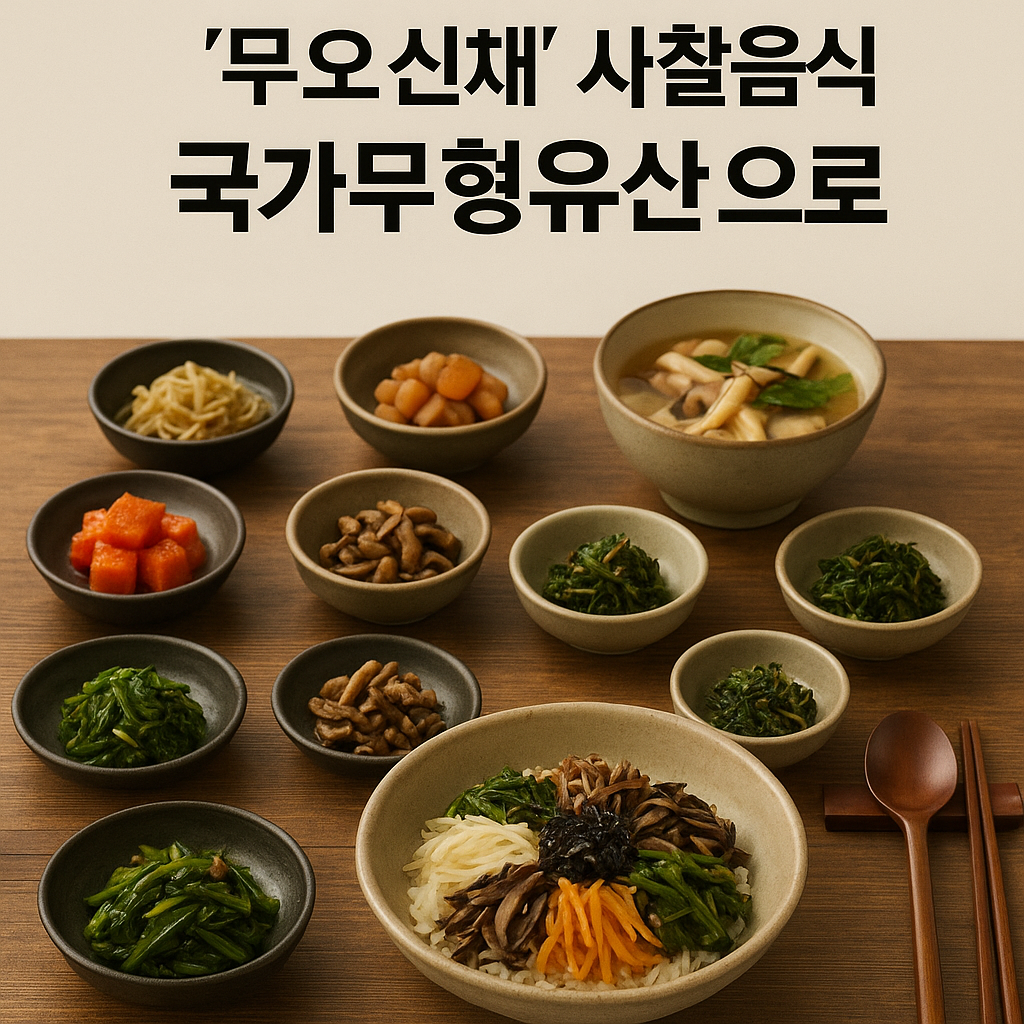 사찰음식이 국가무형유산으로 지정됐다.<strong> </strong>(사진=비건뉴스)