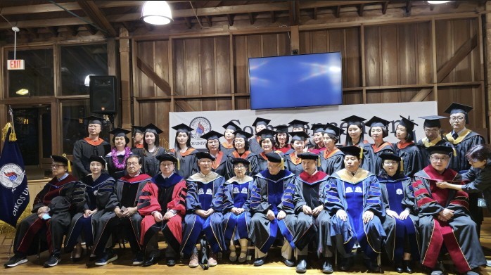 오이코스대학교 설립 20주년 학위수여식 현장. (사진=오이코스대학교 제공)