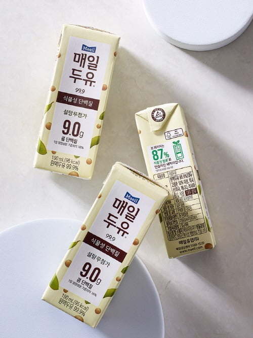 테트라팩 차세대 멸균팩이 적용되는 매일유업 ‘매일두유’ (사진=테트라팩 코리아 제공)