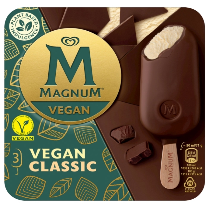 기존에 판매되던 매그넘 비건 아이스크림 이미지 (사진=Magnum 제공)