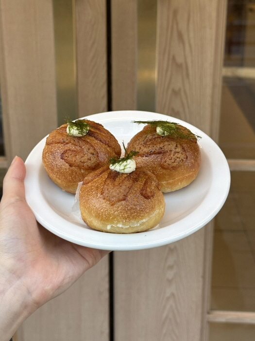 명란소금베이글 (사진=한입베이글 제공)