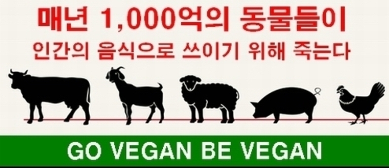서울 광화문서 비건 단체 기자회견…"동물은 음식이 아니다"