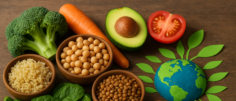 비건 식단, 온실가스 배출 절반으로…연구팀 “영양 균형 유지하며 환경 부담 크게 줄여”