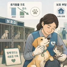 유기견·유기묘 구조 감소에도 보호 부담 지속…입양·관리 체계 보완 과제