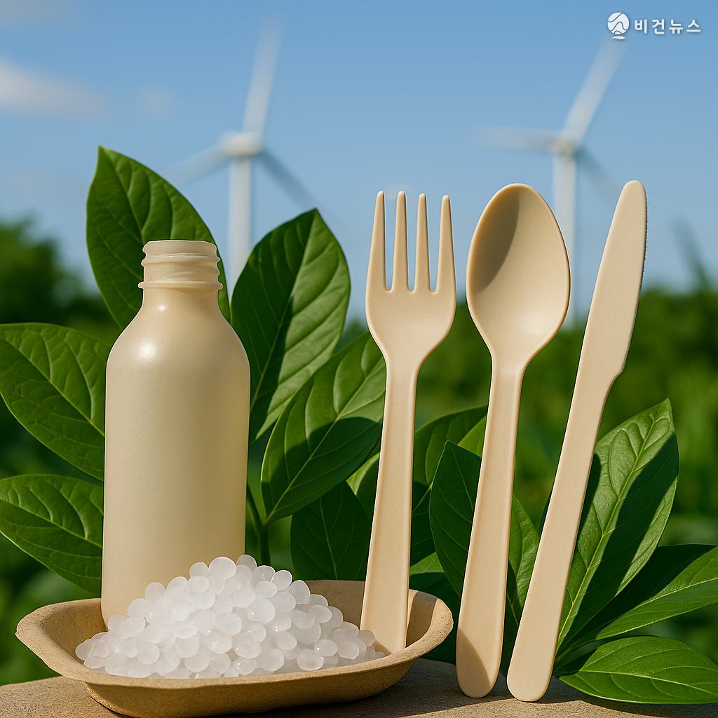 바이오 플라스틱 확산, 녹색산업의 새 전환점 - 뉴스 썸네일 이미지