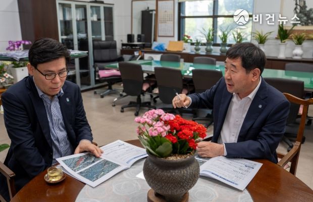 이재영 군수, 충북도 방문 주요 현안사업 지원 건의‘구슬땀’
