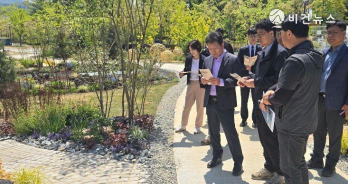 신병대 청주부시장, D-2 가드닝 페스티벌 준비상황 점검