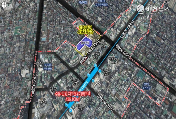 위치도 (수유동192-59번지 일대)