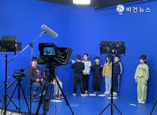 은현초등학교, ‘청소년방송 스튜디오 체험학습’운영