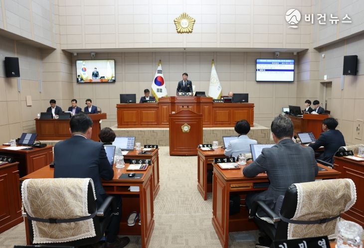 고흥군의회, 공공자금 운용 관리 조례안 등 18건 안건 처리