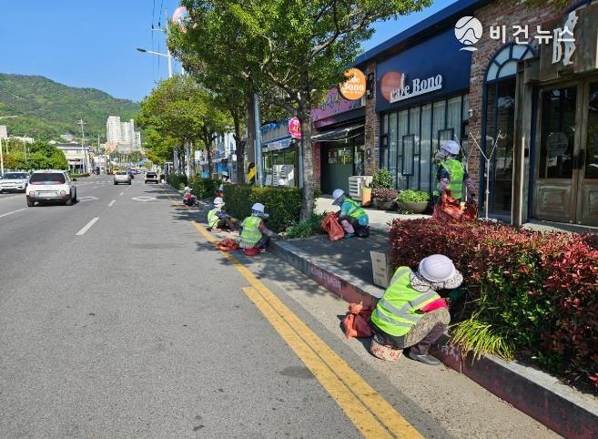 순천시, 시민의 발 닿는 도시 곳곳에 풀베기 실시