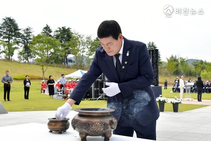 담양군, 전라남도와 제70회 현충일 추념식 거행