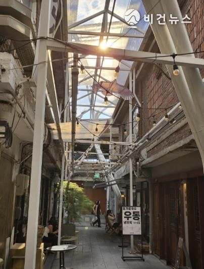 해방촌 신흥시장 내부