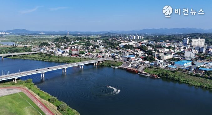 영산강변 전경