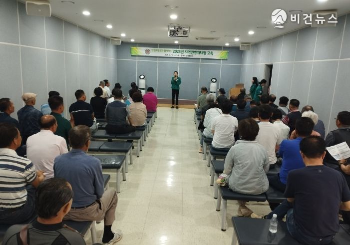 천안시는 17일 충청남도안전체험관에서 읍면동 지역민방위대장을 대상으로 체험형 직무교육을 실시했다.