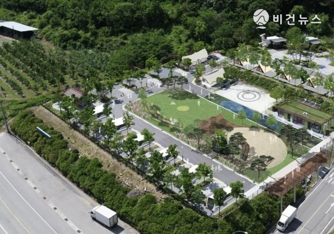 청량산 수원캠핑장 계획도