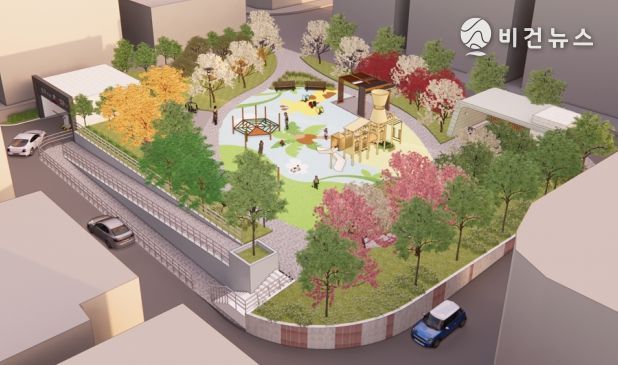 안산 본오 놀애별 공원주차장(조감도)