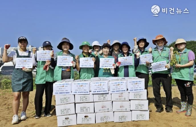 수원시 권선구 서둔동 새마을지도자협의회, 사랑의 감자 나눔