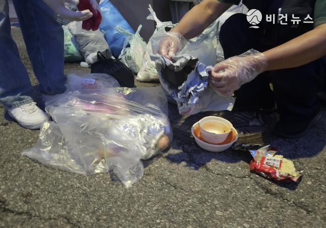 수원시 영통구, 쓰레기 무단투기 야간단속 실시