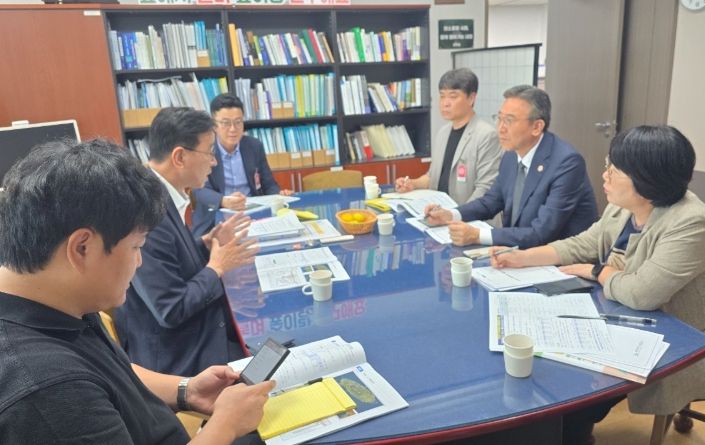 내년도 현안사업 국비절충 적극 행보