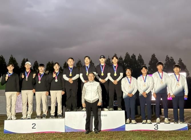 예천군청 김제덕, 세계선수권에 이어 전국체전도 접수
