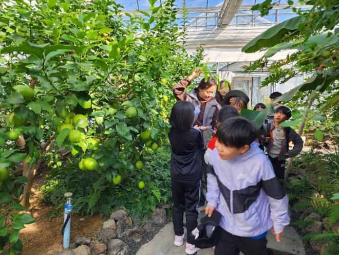 금산군 농업환경체험관 프로그램 참여 모습
