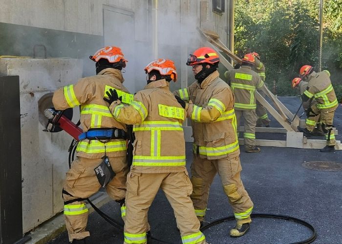 세종소방본부, 도시탐색구조 역량 강화 훈련