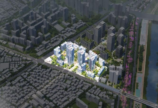 서울시 신속통합기획이 확정된 면목동 174-1일대 조감도