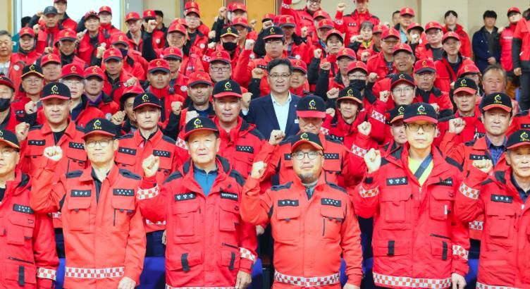 산불방지대책 우수기관 함양, 산불발대식 개최