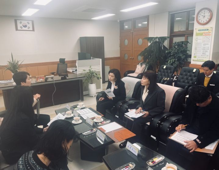 이금선 위원장, 현장의정 실천구즉초․대전송강중 교육환경개선 직접 챙긴다