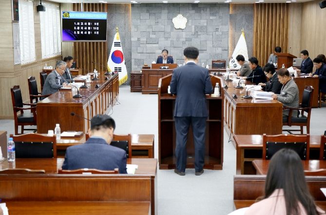영광군의회, 제31회 의원간담회 열고 기본소득·도시계획 등 현안 점검