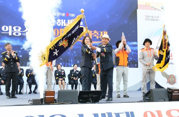 김천소방서, 2025년 하나되는 의용소방대 어울림 대축제 종합우승
