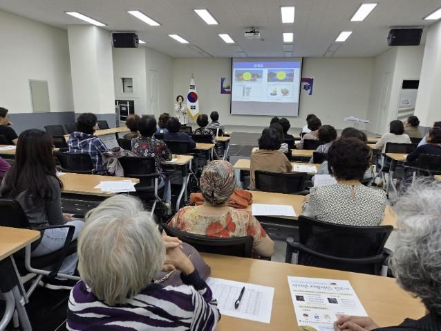생활개선회 하반기 읍면 순회교육 현장