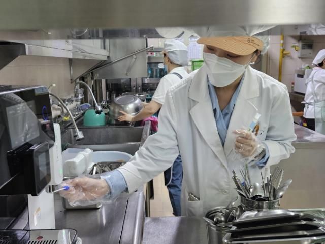 급식소 위생 점검