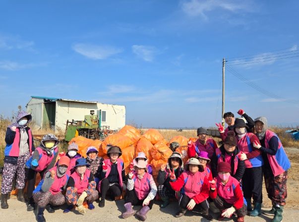 영광군 백수읍생활개선회, 분등해변서 해양 정화활동