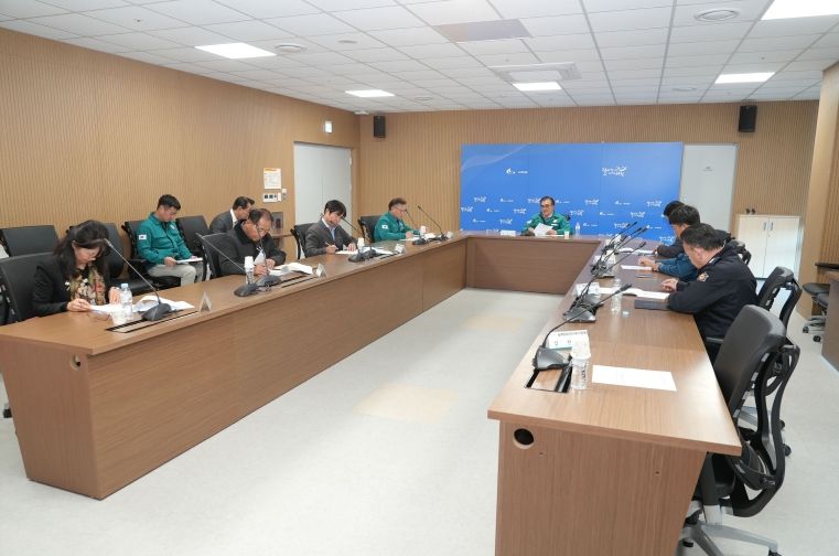 서천군, 겨울철 자연재난 대비 관계기관 회의 개최