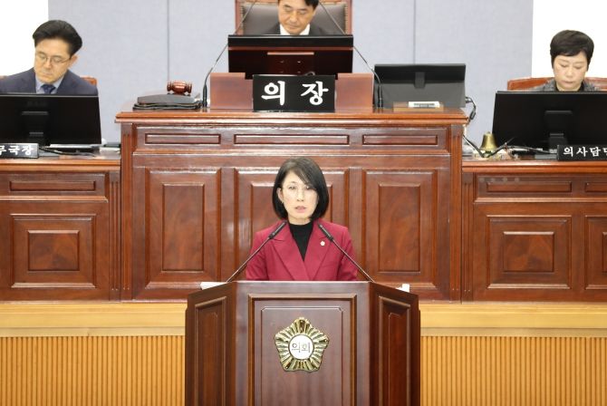 이소영 남구의원, 제274회 제2차 정례회 5분 자유발언