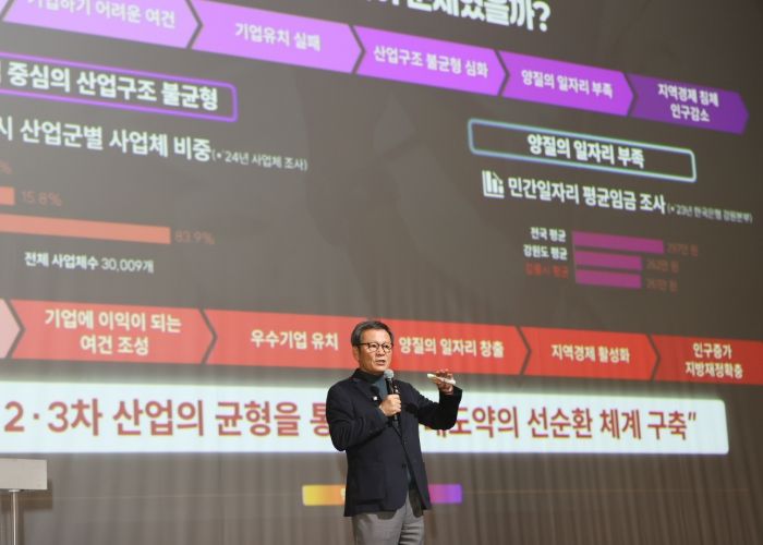 강릉시, 민선8기 2025년 시정설명회 개최