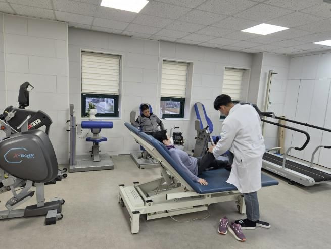 재활운동실 리모델링 완료 사진