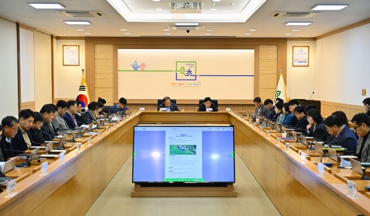 속초시, 민선 8기 추진 중인 주요 인프라 사업 집중 점검